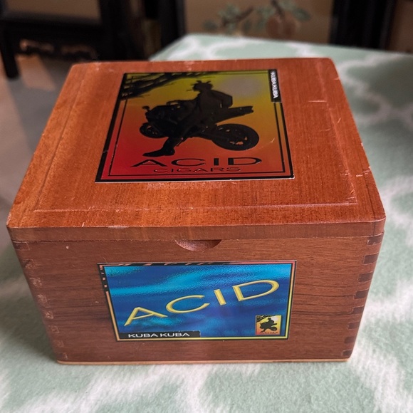 Acid Other - Wooden Cigar Storage Box
